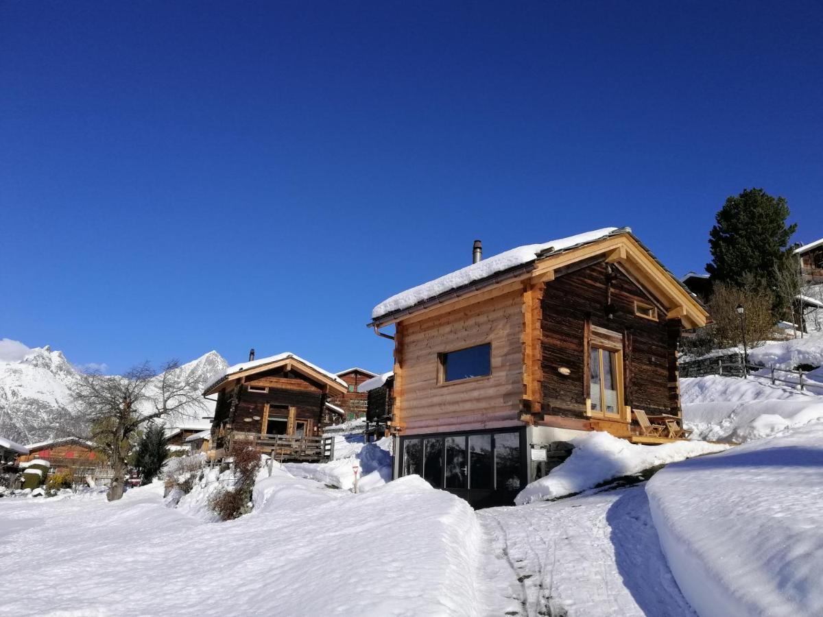 "Forno One" - Buerchen Moosalp Villa Exterior photo