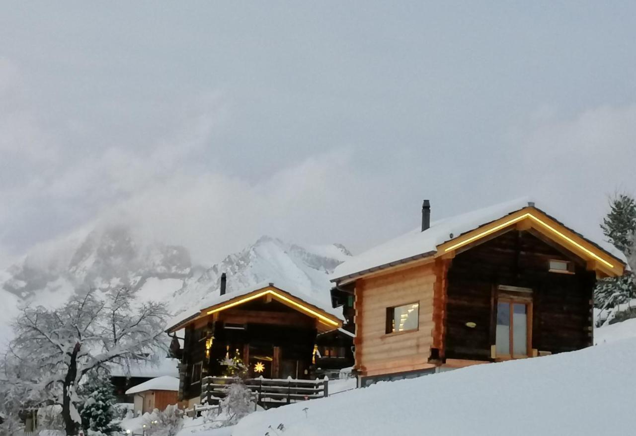"Forno One" - Buerchen Moosalp Villa Exterior photo