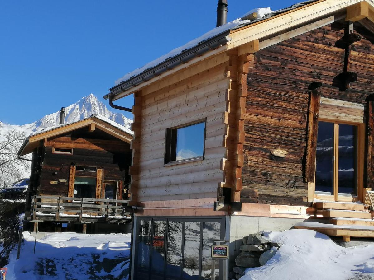 "Forno One" - Buerchen Moosalp Villa Exterior photo