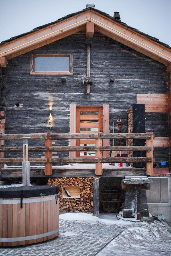 "Forno One" - Buerchen Moosalp Villa Exterior photo